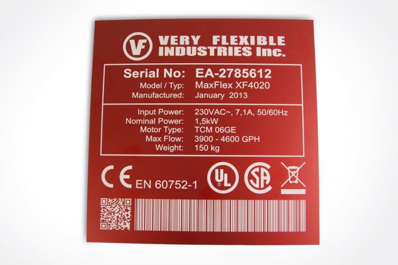 Anodised Aluminum Example