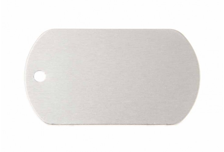 T122260 - Silver military tag